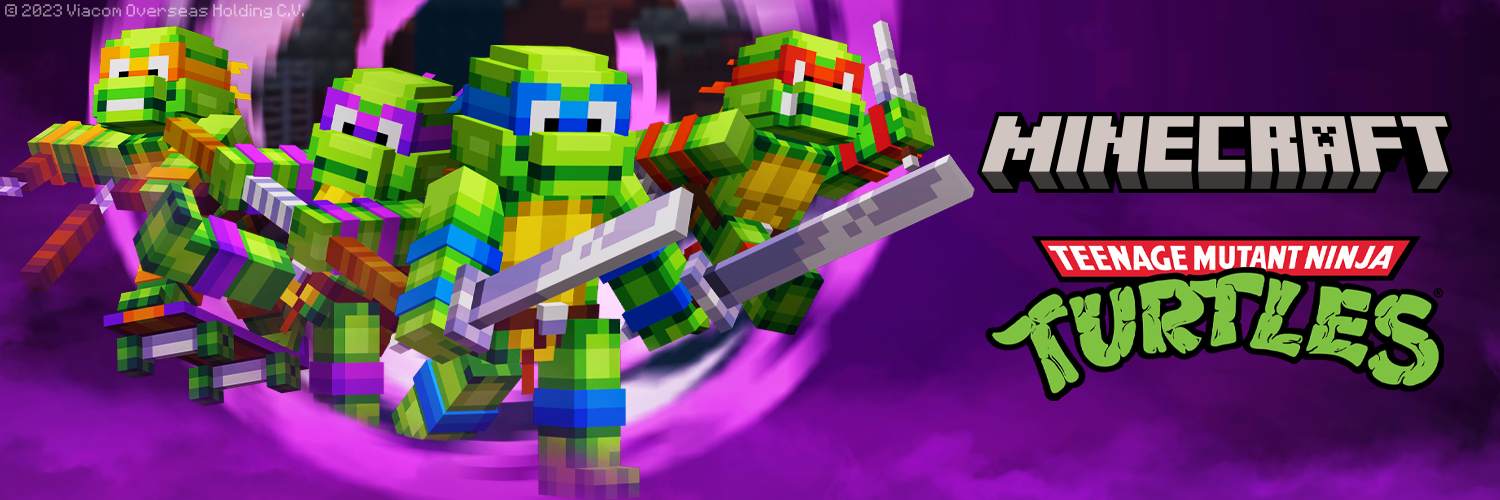 Teenage Mutant Ninja Turtles x Minecraft DLC